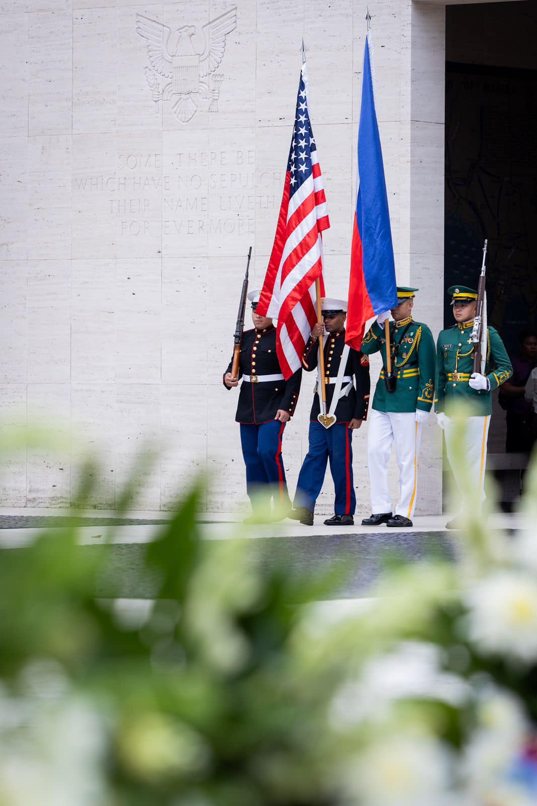 Honored Veterans who served and sacrificed for our countries