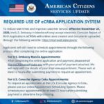 electronic Consular Report of Birth Applications (eCRBA)